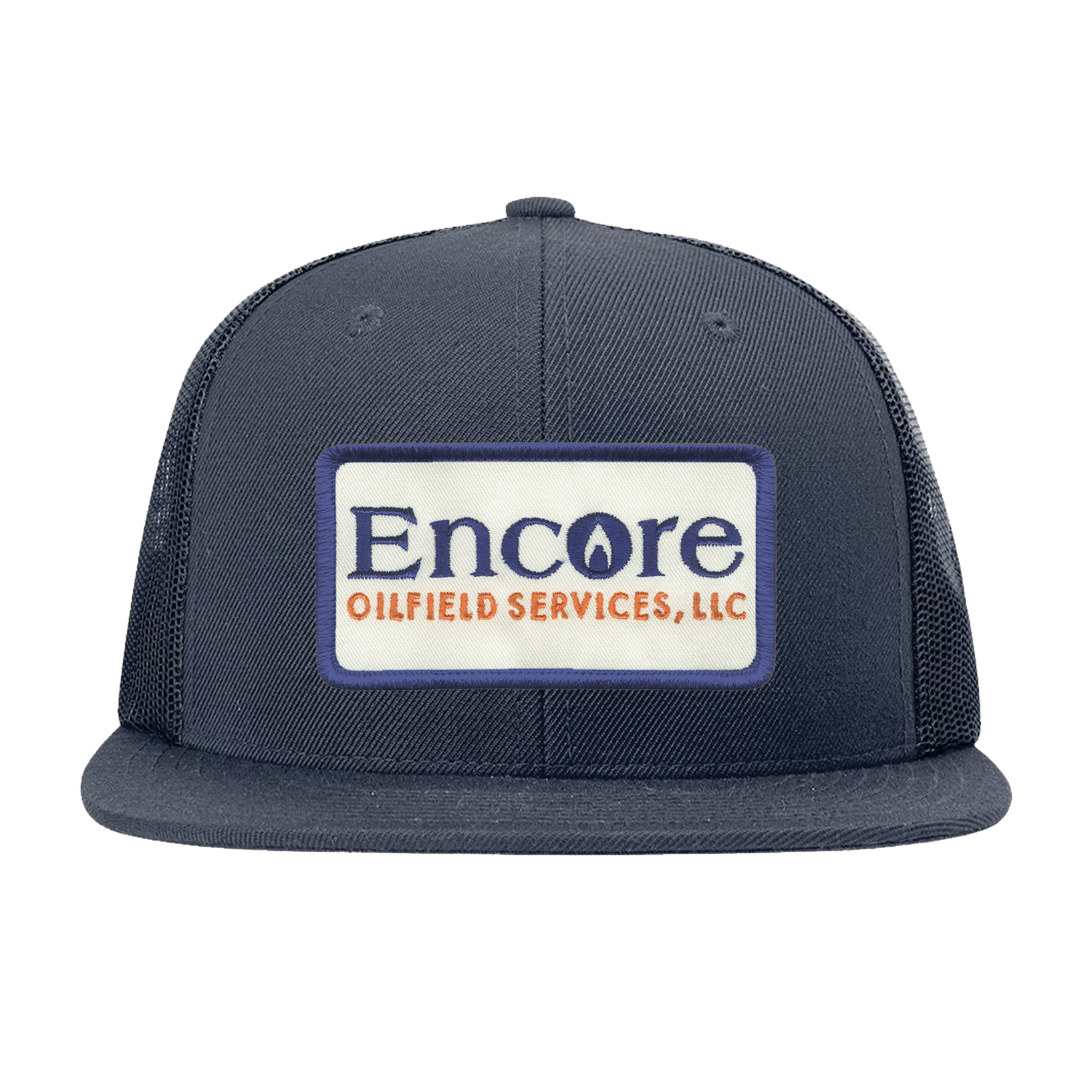 Encore Patch Snapback Trucker Cap