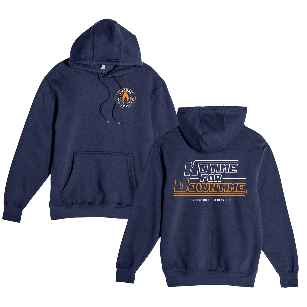 No Time For Downtime Pullover Hoodie