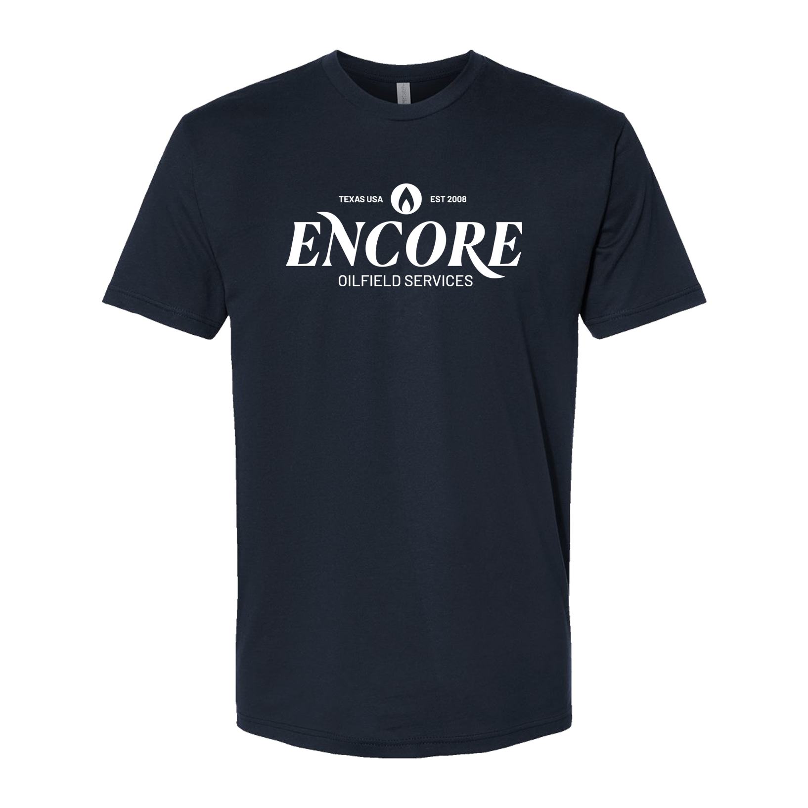 Encore Oil Services Script Tee